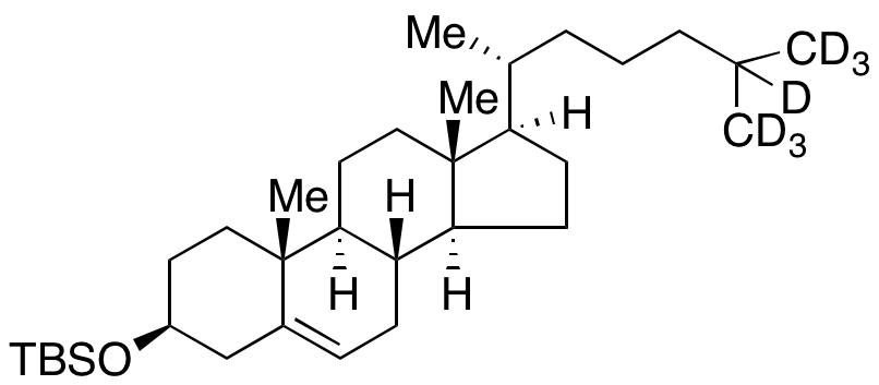 3-O-tert-Butyldimethylsilyl Cholesterol-d7
