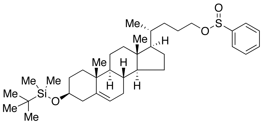 3-O-tert-Butyldimethylsilyl-cholest-5-ene-3-ol Phenyl Sulfinate