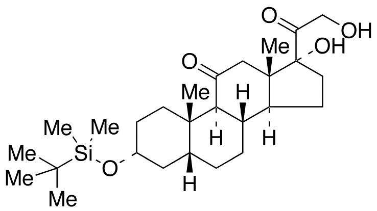 3α-O-tert-Butyldimethylsilyl Tetrahydro Cortisone