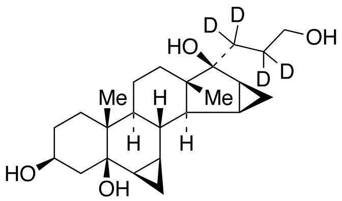3β,5β-Dihydroxy Drospirenone-d4 Ring-opened Alcohol Impurity