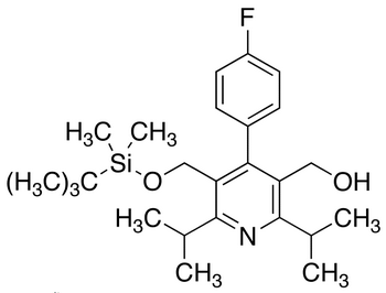 3-tert-Butyldimethylsilyloxymethyl-2,6-diisopropyl-4-(4-fluorophenyl)-5-hydroxymethyl-pyridine