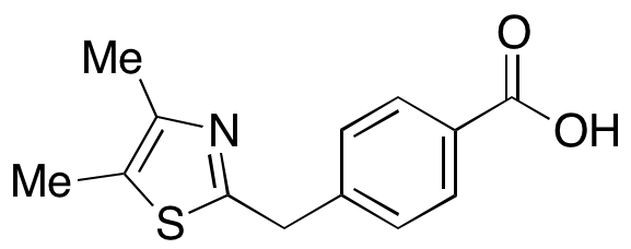 4-[(4,5-Dimethyl-2-thiazolyl)methyl]-benzoic Acid