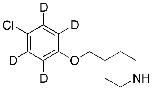 4-[(4-Chlorophenoxy)methyl]piperidine-d4