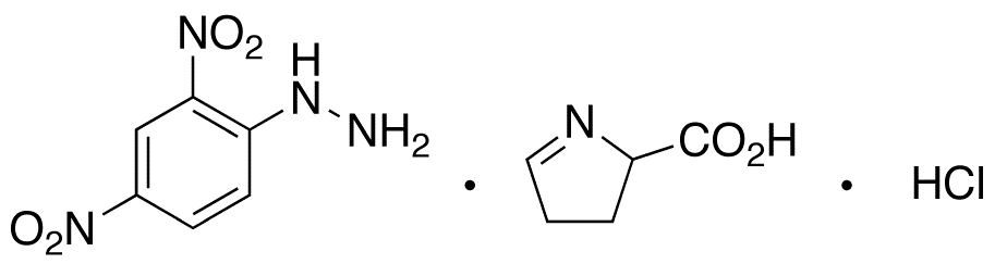 4-(2-(2,4-Dinitrophenyl)hydrazine)-1-carboxybutan-1-aminium Chloride