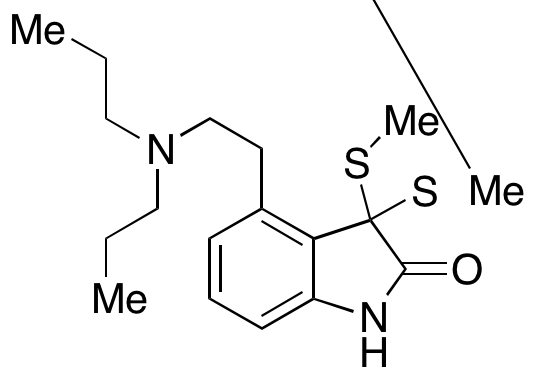 4-(2-(Dipropylamino)ethyl)-3,3-bis(methylthio)indolin-2-one
