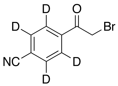4-(2-Bromoacetyl)benzonitrile-d4