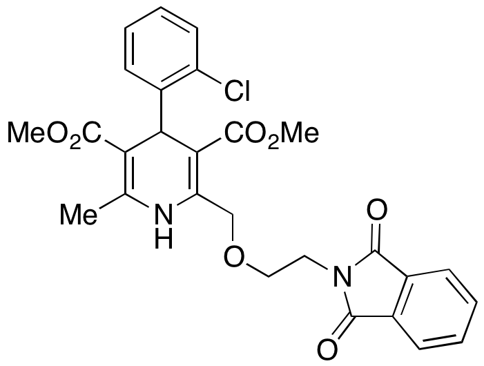 4-(2-Chlorophenyl)-2-[[2-(1,3-dihydro-1,3-dioxo-2H-isoindol-2-yl)ethoxy]methyl]-1,4-dihydro-6-methyl-3,5-pyridinedicarboxylic Acid 3,5-Dimethyl Ester