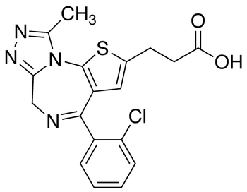 4-(2-Chlorophenyl)-9-methyl-6H-thieno[3,2-f][1,2,4]triazolo[4,3-a][1,4]diazepine-2-propanoic Acid