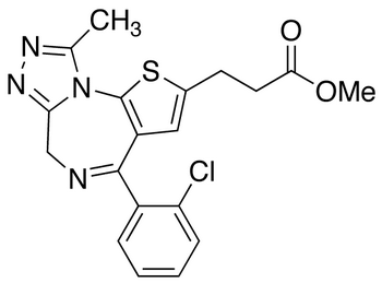 4-(2-Chlorophenyl)-9-methyl-6H-thieno[3,2-f][1,2,4]triazolo[4,3-a][1,4]diazepine-2-propanoic Acid Methyl Ester