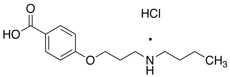 4-[3-(Butylamino)propoxy]-benzoic Acid