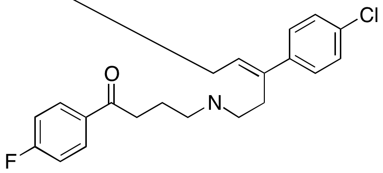 4-[4-(4-Chlorophenyl)-3,6-dihydro-1(2H)-pyridinyl]-1-(4-fluorophenyl)-1-butanone