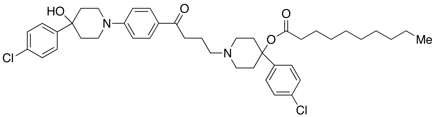 4-[4-(4-Chlorophenyl)-4-hydroxypiperidine]-4-defluorohaloperidol Decanoate