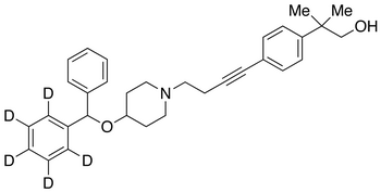 4-[4-(Diphenylmethoxy-d5)-1-piperidinyl]-1-[4-[(2-hydroxy-1,1-dimethyl)ethyl]phenyl]butyne