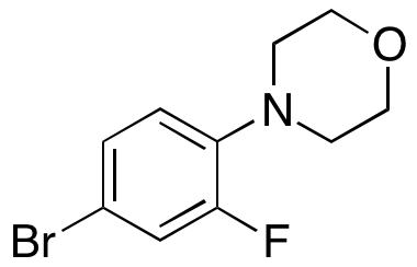 4-(4-Bromo-2-fluorophenyl)morpholine