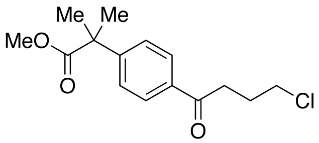 4-(4-Chloro-1-oxobutyl)-α,α-dimethylbenzeneacetic Acid Methyl Ester