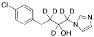 4-(4-Chlorophenyl)-1-imidazol-1-yl-(butan-d5)-2-ol