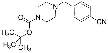 4-(4-t-Boc-piperaz-1-yl-methyl)benzonitrile