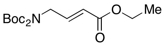 4-[Bis[(1,1-dimethylethoxy)carbonyl]aminobut-2-enoic Acid Ethyl Ester