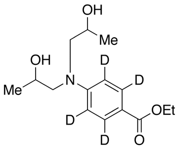 4-[Bis(2-hydroxypropyl)amino]benzoic Acid-d4 Ethyl Ester