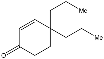 4,4-Dipropylcyclohex-2-enone