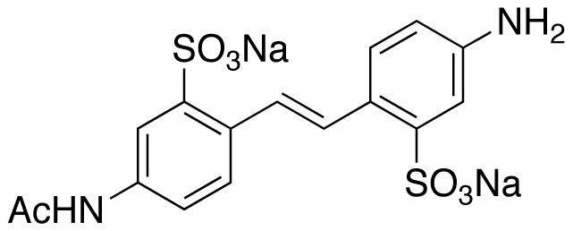 4-Acetamido-4’-aminostilbene-2,2’-disulfonic Acid Disodium Salt