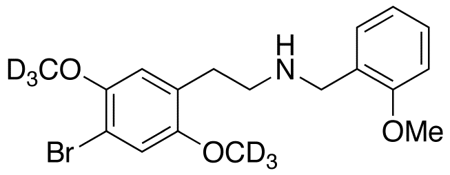 4-Bromo-2,5-dimethoxy-N-[(2-methoxyphenyl)methyl]benzeneethanamine-d6