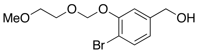 4-Bromo-3-hydroxy-benzenemethanol 3-O-(2-Methoxyethoxymethyl) Ether