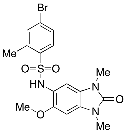 4-Bromo-N-(2,3-dihydro-6-methoxy-1,3-dimethyl-2-oxo-1H-benzimidazol-5-yl)-2-methylbenzenesulfonamide