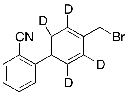 4’-Bromomethyl-2-cyanobiphenyl-d4
