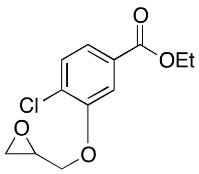 4-Chloro-3-(oxiran-2-ylmethoxy)benzoic Acid Ethyl Ester