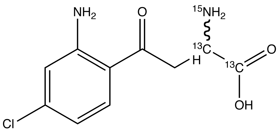 4-Chloro Kynurenine-13C2,15N