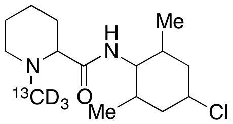 4-Chloro Mepivacaine-13C,d3