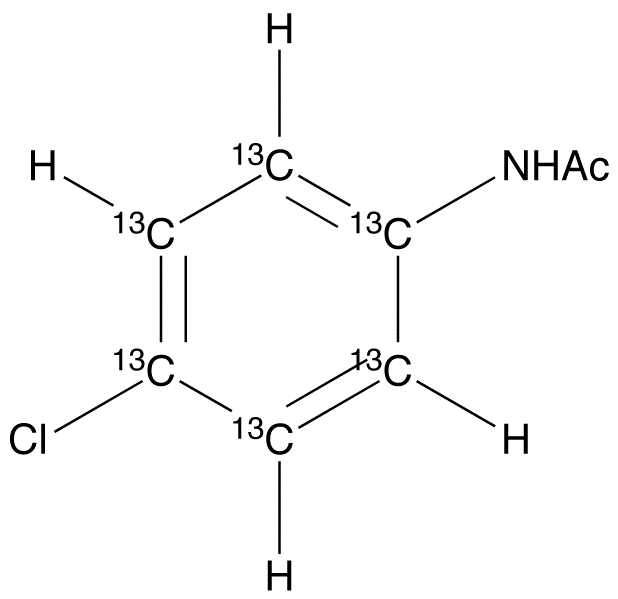 4’-Chloroacetanilide-13C6
