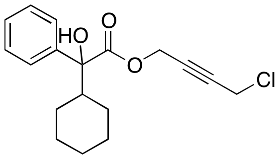 4-Chlorobut-2-yn-1-yl 2-cyclohexyl-2-hydroxy-2-phenylacetate