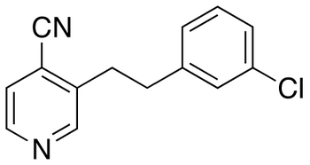 4-Cyano-3-(3-chlorophenylethyl)pyridine