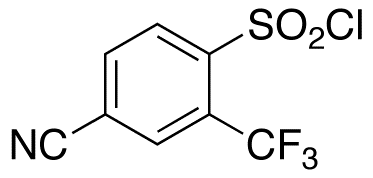 4-Cyano-3-(trifluoromethyl)benzenesulfonyl Chloride