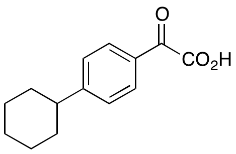 4-Cyclohexyl-α-oxobenzeneacetic Acid