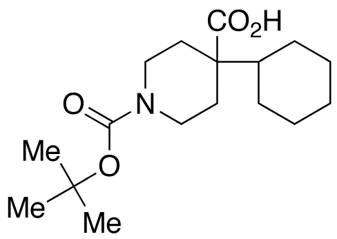 4-Cyclohexyl-1,4-piperidinedicarboxylic Acid tert-Butyl Ester