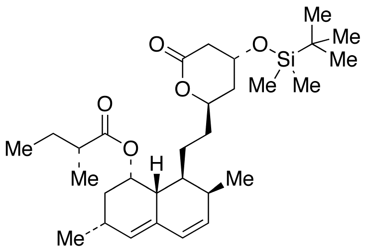 4-O-tert-Butyldimethylsilyl Epi Lovastatin