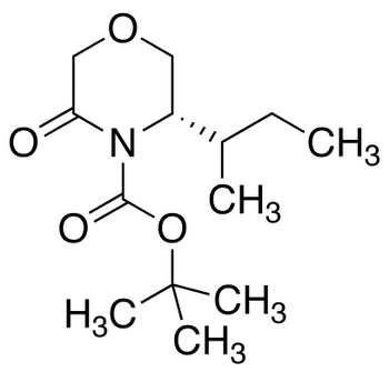 4-t-Boc-(5S)-5-[(1S)-methylpropyl]-morpholin-3-one