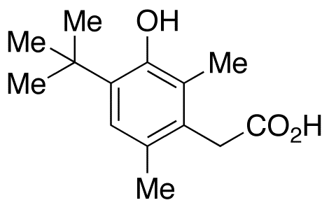 4-tert-Butyl-2,6-dimethyl-3-hydroxyphenylacetic Acid