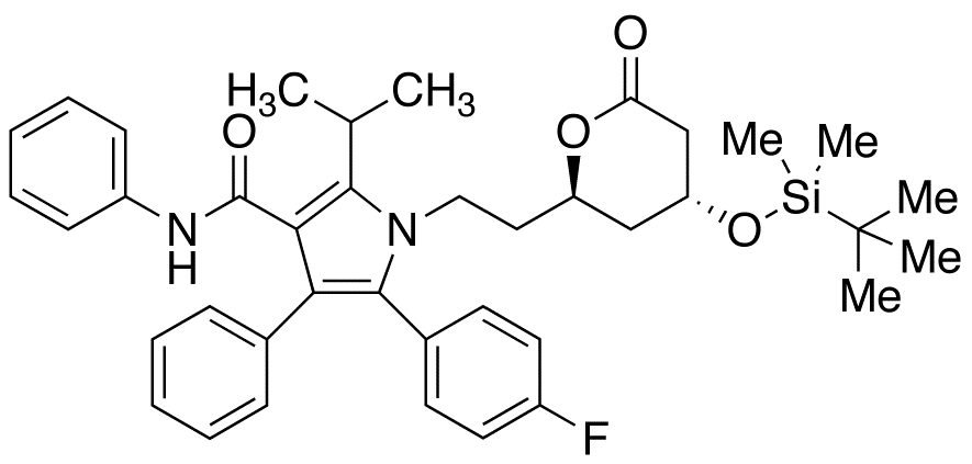 4-tert-Butyldimethylsilyl Atorvastatin Lactone