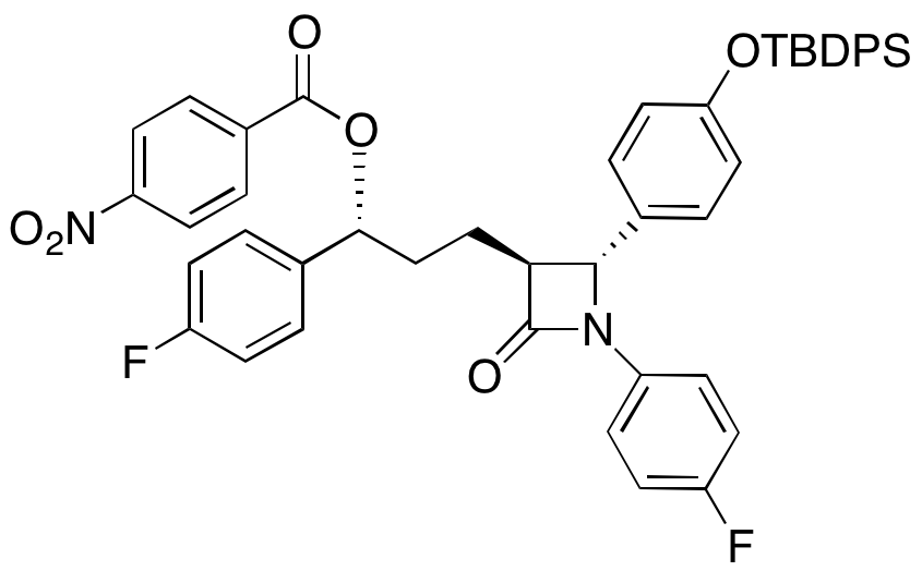 4-tert-Butyldiphenylsilyl ent-Ezetimibe 3-O-Nitrobenzoate