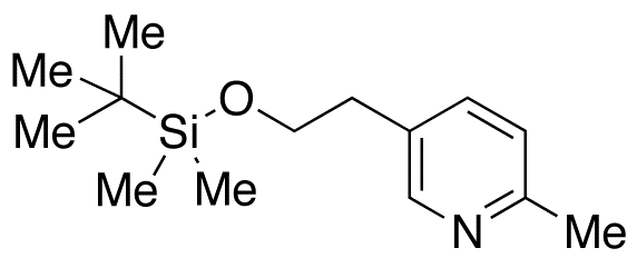 5-[2-(tert-Butyldimethylsilyloxy)ethyl]-2-methyl-pyridine