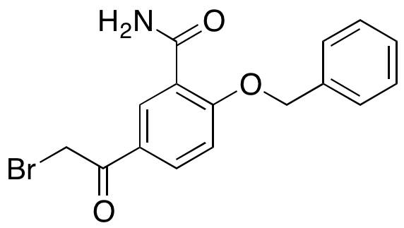 5-(2-Bromoacetyl)-2-(phenylmethoxy)benzamide