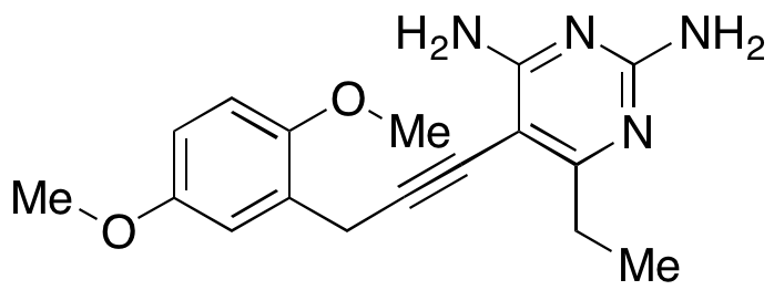 5-[3-(2,5-Dimethoxyphenyl)-1-propyn-1-yl]-6-ethyl-2,4-pyrimidinediamine