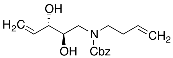5-[3-Buten-1-yl[(phenylmethoxy)carbonyl]amino]-1,2,5-trideoxy-D-erythro-pent-1-enitol