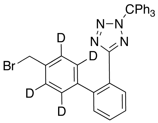 5-[4’-Bromomethyl-(1,1’-biphenyl)-2-yl]-2-triphenylmethyltetrazole-d4