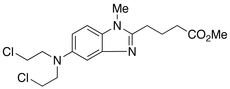 5-[Bis(2-chloroethyl)amino]-1-methyl-1H-benzimidazole-2-butanoic Acid Methyl Ester