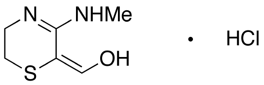 5,6-Dihydro-3-(methylamino)-2H-1,4-thiazin-2-one Oxime Hydrochloride